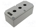 Enclosure: for remote controller; X: 92mm; Y: 205mm; Z: 86mm; IP65