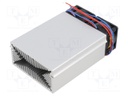 Heatsink: extruded; natural; L: 100mm; W: 80.8mm; H: 40mm; 1.15K/W