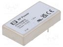 Isolated Board Mount DC/DC Converter, 4:1 Input, ITE, 1 Output, 15 W, 12 V, 1.25 A