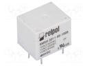 Relay: electromagnetic; SPDT; Ucoil: 9VDC; 10A; max.277VAC; 225Ω