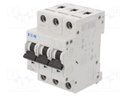 Circuit breaker; 230/400VAC; Inom: 20A; Poles: 3; DIN; Charact: C