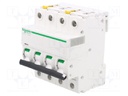 Circuit breaker; 400VAC; Inom: 50A; Poles: 4; DIN; Charact: C; 10kA