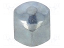 Nut; hexagonal; M3; 6 steel; Plating: zinc; Pitch: 0,5; 5mm; BN: 154