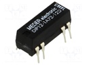 Relay: reed; SPST-NO; Ucoil: 12VDC; 1A; max.200VDC; max.200VAC; PCB