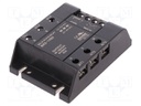 Relay: solid state; Ucntrl: 4÷30VDC; 50A; 48÷480VAC; 3-phase