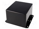 Enclosure: multipurpose; X: 120mm; Y: 120mm; Z: 94mm; 1591; ABS; black