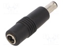 Adapter; Out: 5,5/3,4 CENTERPIN; Plug: straight; Input: 5,5/2,1