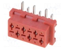 Socket; wire-board; female; PIN: 6; SMT; on PCBs; 1.5A; 30mΩ