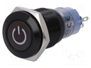 Switch: vandal resistant; Pos: 2; SPDT; 0.5A/220VAC; 1A/24VDC; IP40