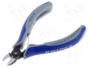 Pliers; side,cutting,round,precision,with small chamfer