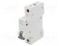 Circuit breaker; 230/400VAC; Inom: 10A; Poles: 1; DIN; Charact: C