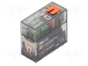 Relay: electromagnetic; SPDT; Ucoil: 24VAC; 16A/250VAC; 16A/24VDC