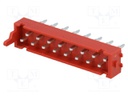 Socket; wire-board; male; PIN: 16; THT; on PCBs; 30V; 1A; -40÷105°C