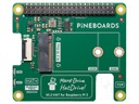 Expansion board; PCIe; adapter; Raspberry Pi 5; 65x56.5mm; 3A