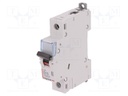 Circuit breaker; 230VAC; Inom: 16A; Poles: 1; DIN; Charact: B; 6kA