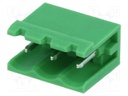 Pluggable terminal block; 5mm; ways: 3; straight; socket; male