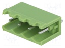 Pluggable terminal block; Contacts ph: 5mm; ways: 4; straight