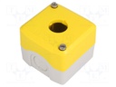 Enclosure: for remote controller; X: 68mm; Y: 68mm; Z: 53mm; IP65