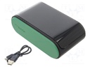 Charger: for rechargeable batteries; Ni-MH