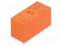 Relay: electromagnetic; SPDT; Ucoil: 18VDC; 16A/250VAC; 16A/24VDC