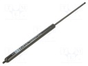 Gas spring; Thread: M6; E: 335mm; Øout: 15mm; Piston diam: 6mm; 100N