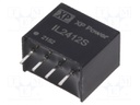 Isolated Board Mount DC/DC Converter, ITE, 1 Output, 2 W, 12 V, 168 mA