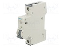 Circuit Breaker, MCB, 5SY4, 1P, 10 kA, 400 V, 3 A