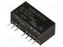 Converter: DC/DC; 6W; Uin: 18÷36V; Uout: 12VDC; Iout: 500mA; SIP8