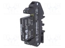 Relay: solid state; Ucntrl: 3÷32VDC; 3A; 24÷280VAC; DIN; -40÷80°C