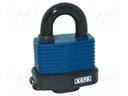 Padlock; Application: gates,garages,shutters outside,sheds