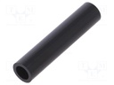 Spacer sleeve; cylindrical; polyamide; L: 55mm; Øout: 12mm