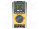 Digital multimeter; LCD (6000) 14mm,with a backlit; 3x/s