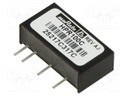 Converter: DC/DC; 0.75W; Uin: 4.5÷5.5V; Uout: 5VDC; Iout: 150mA; SIP