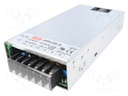 Power supply: switched-mode; modular; 450W; 12VDC; 218x105x41mm