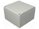 Enclosure: multipurpose; X: 120mm; Y: 120mm; Z: 81mm; Aluform; IP66