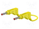 Test lead; 32A; 4mm banana plug-4mm banana plug; Len: 1.5m