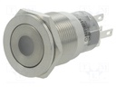 Switch: vandal resistant; Pos: 2; SPDT; 0.5A/220VAC; 1A/24VDC; IP67