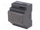 Power supply: switched-mode; 92W; 24VDC; 24÷25.5VDC; 3.83A; 270g