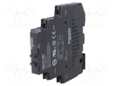 Relay: solid state; Ucntrl: 18÷36VAC; 12A; 24÷280VAC; DIN; 18mm