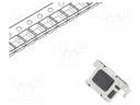 TACTILE SWITCH, SPST 50mA, 12VDC, SMD GULL WING