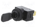 Switch: toggle; Pos: 2; SPST; OFF-ON; 20A/12VDC; -25÷85°C; 50mΩ