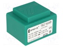 Transformer: encapsulated; 10VA; 230VAC; 6V; 6V; 833.3mA; 833.3mA