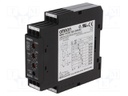 Module: temperature monitoring relay; temperature; 100÷240VAC