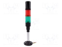 Signaller: signalling column; buzzer,continuous light; LED; 40mm