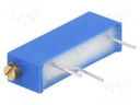 Potentiometer: mounting; multiturn; 100Ω; 750mW; ±10%; linear