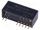 Converter: DC/DC; 3W; Uin: 18÷75V; Uout: 5VDC; Uout2: 12VDC; SIP10