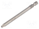 Screwdriver bit; Torx®; TX25; Overall len: 89mm