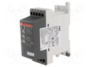 Module: soft-start; Usup: 208÷600VAC; DIN; 7.5kW; 1÷20/0÷20s; 16A