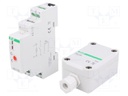 Twilight switch; IP65; 230VAC; SPST-NO; DIN; -25÷50°C