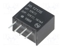 Converter: DC/DC; 2W; Uin: 10.8÷13.2V; Uout: 12VDC; Iout: 167mA; SIP4